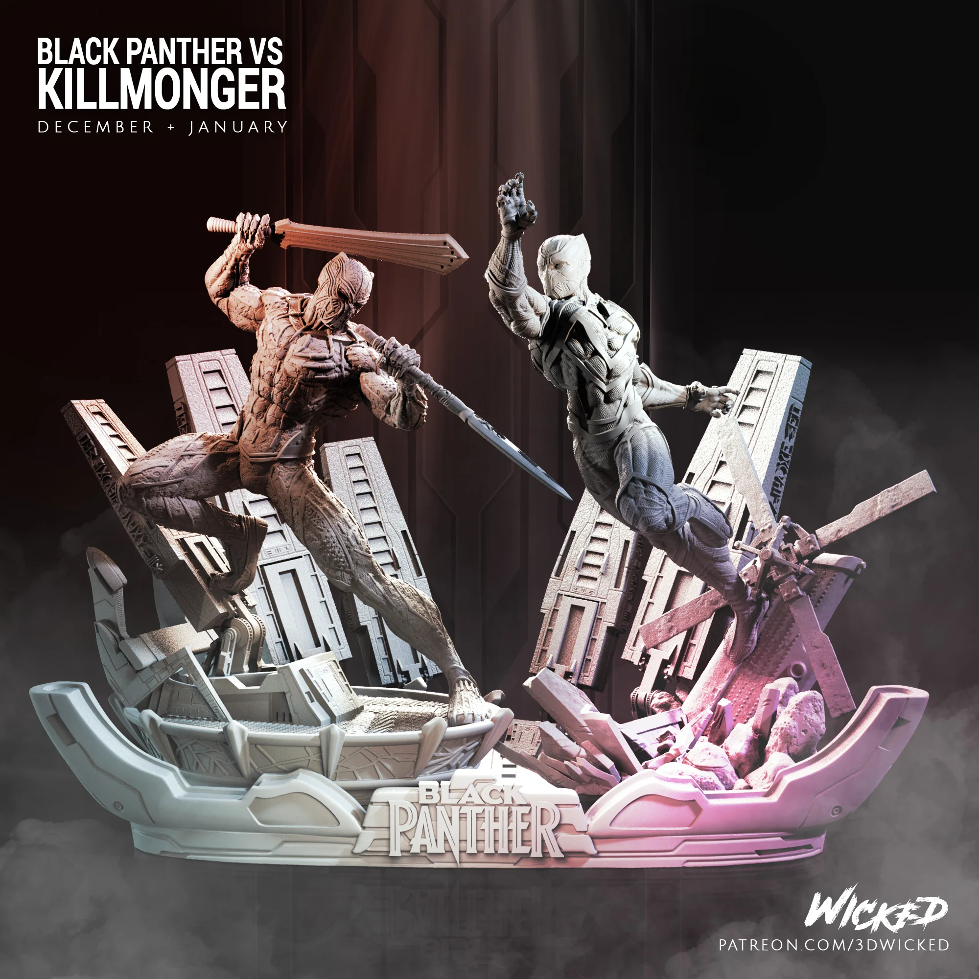 D_Killmonger vs Black Panther