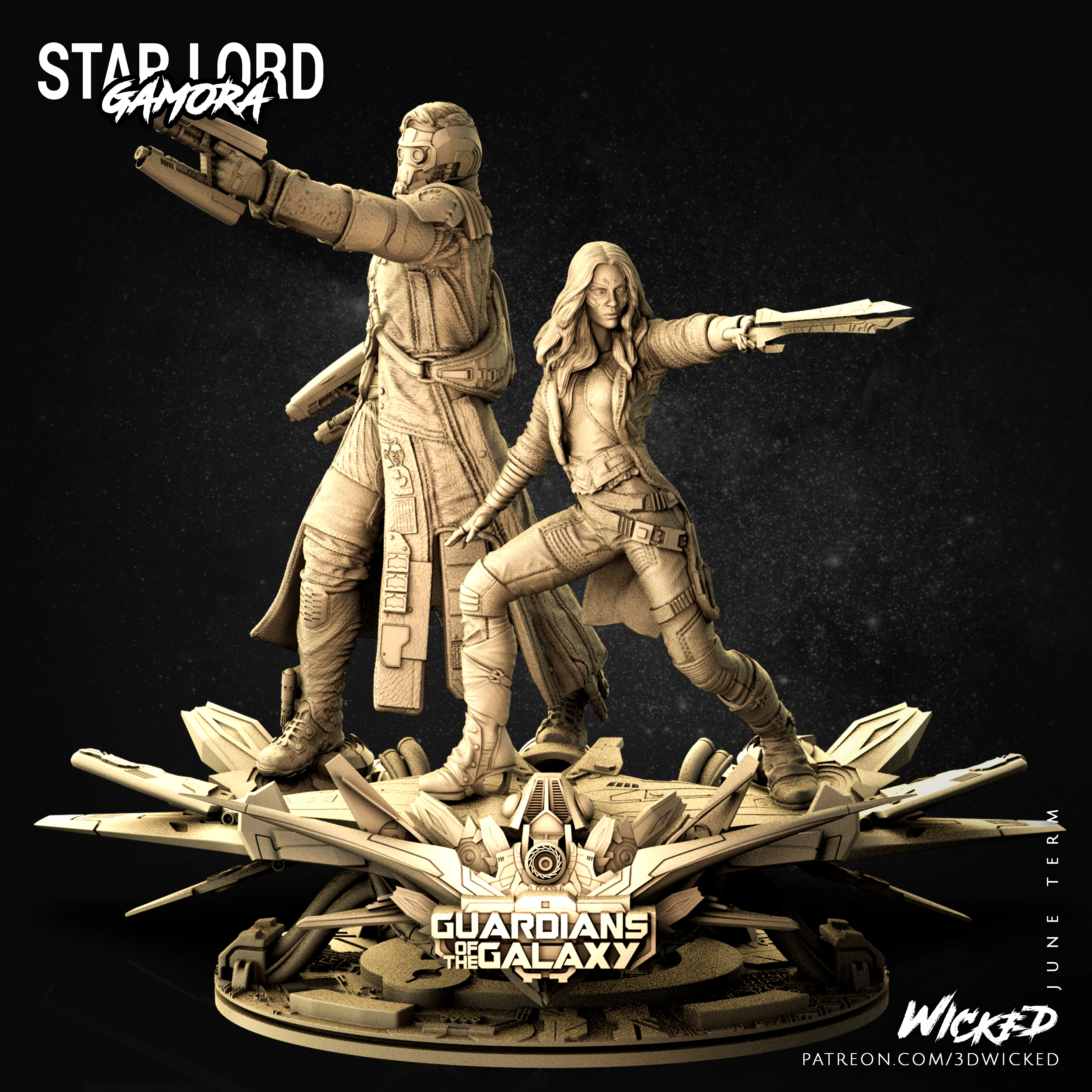 D_Gamora and Star Lord