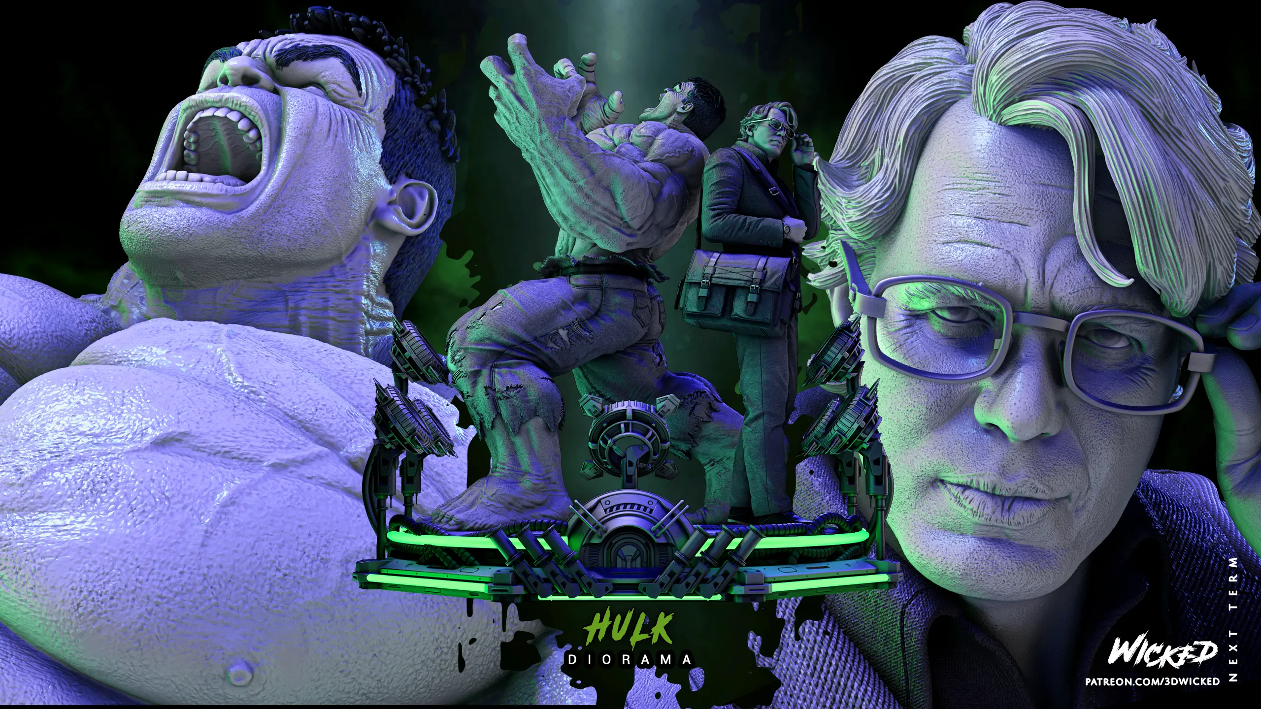 D_Hulk and Bruce Banner