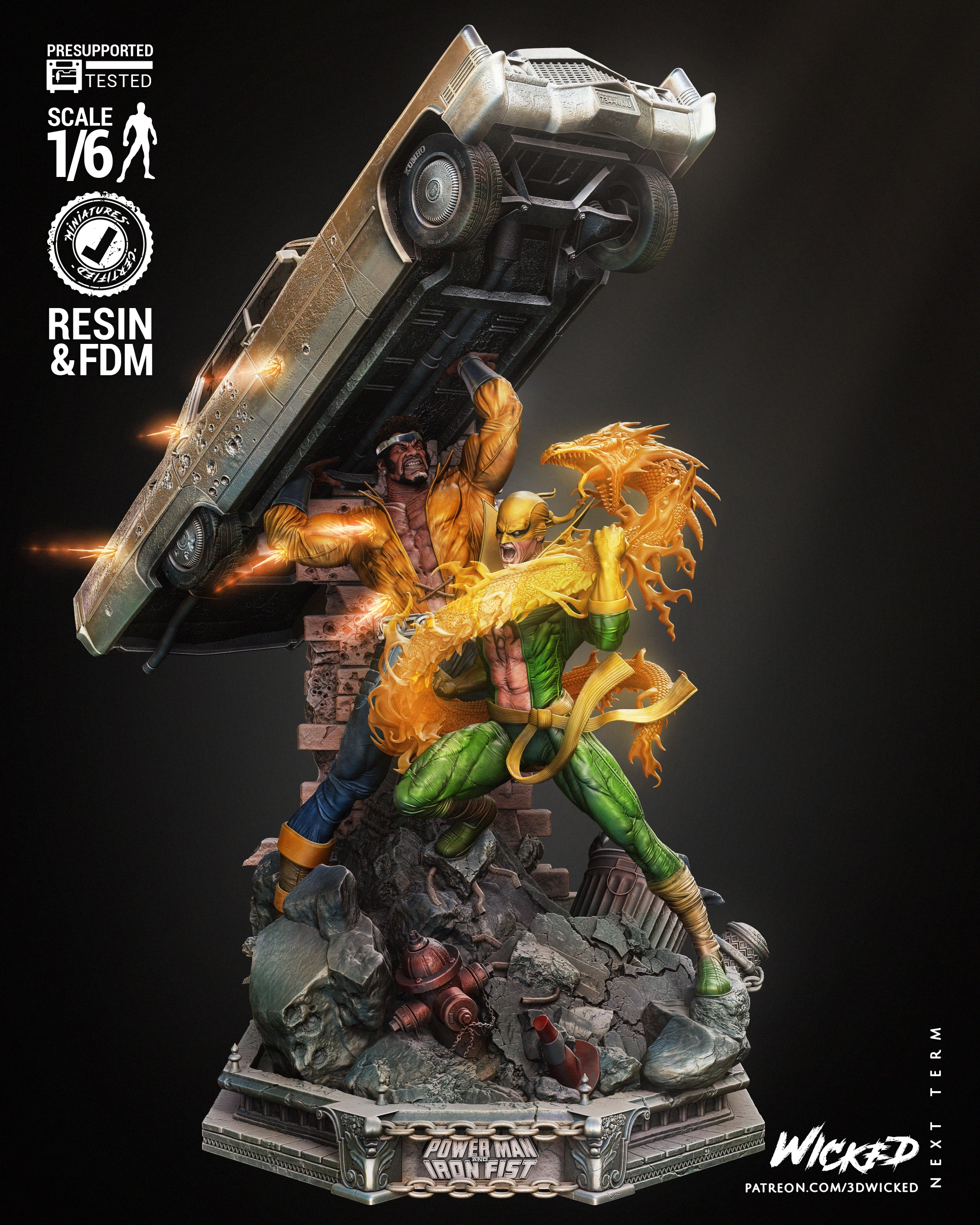 D_Luke Cage vs Iron Fist