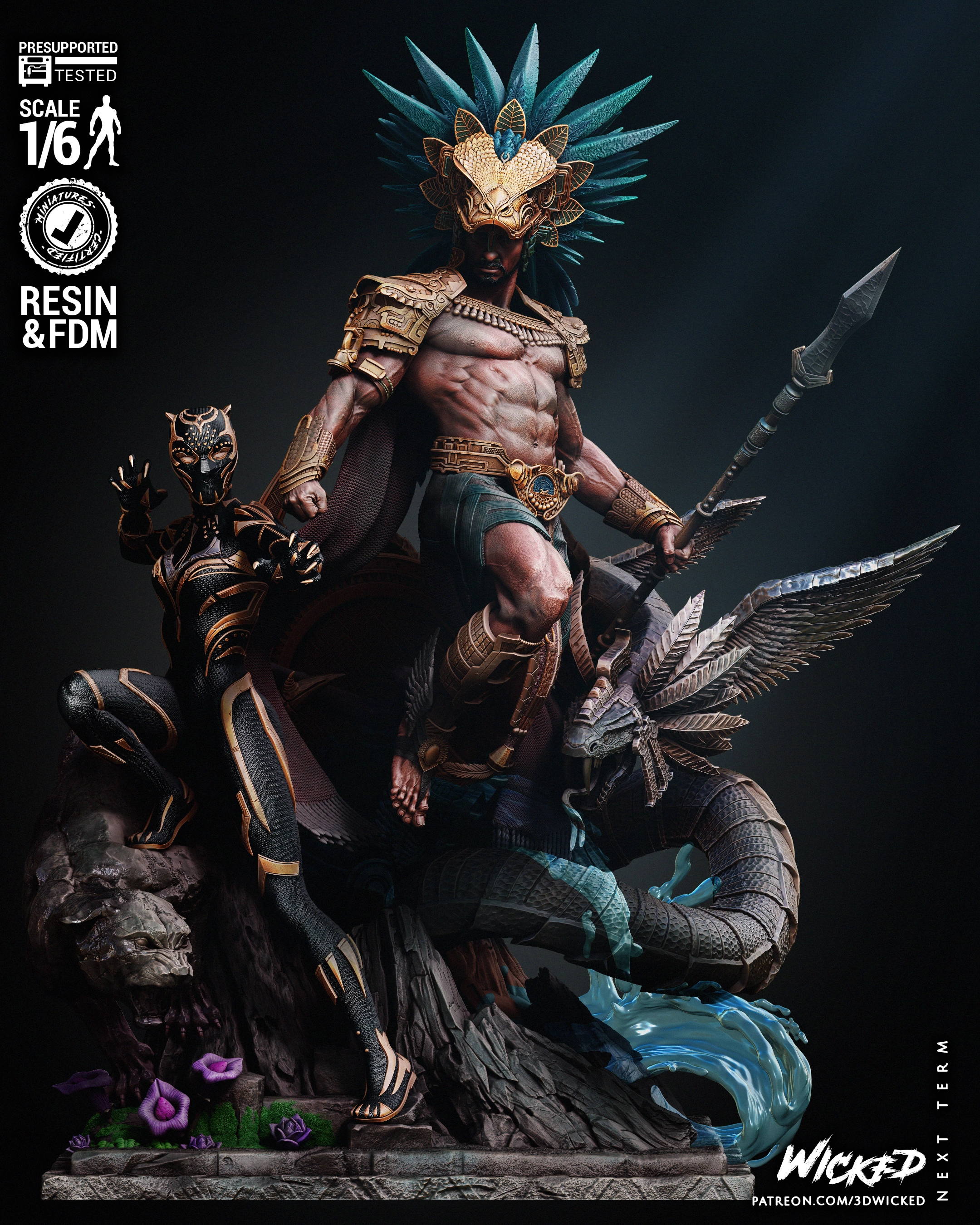 D_Black Panther and Namor