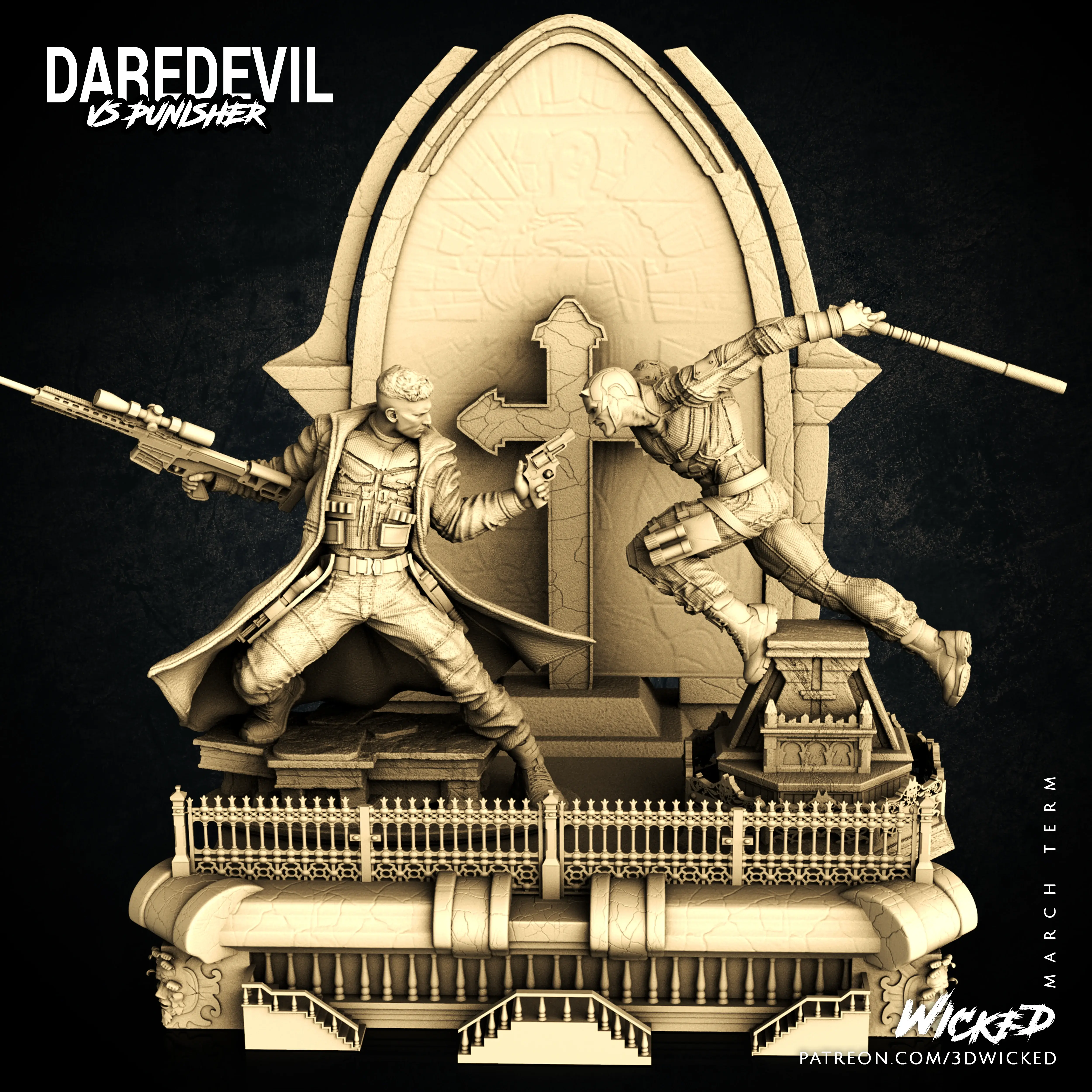 D_Punisher vs Daredevil