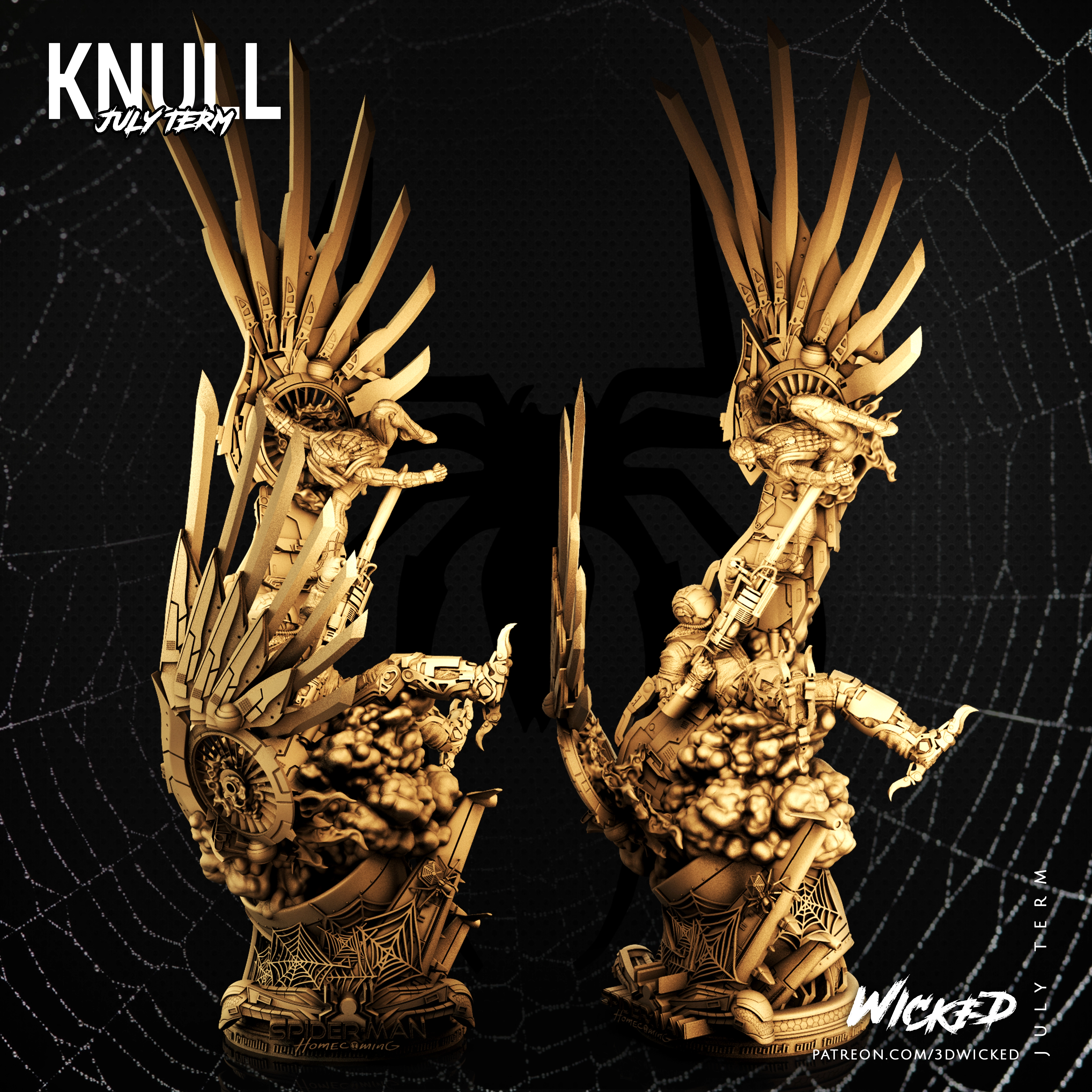 D_Spider man vs Vulture