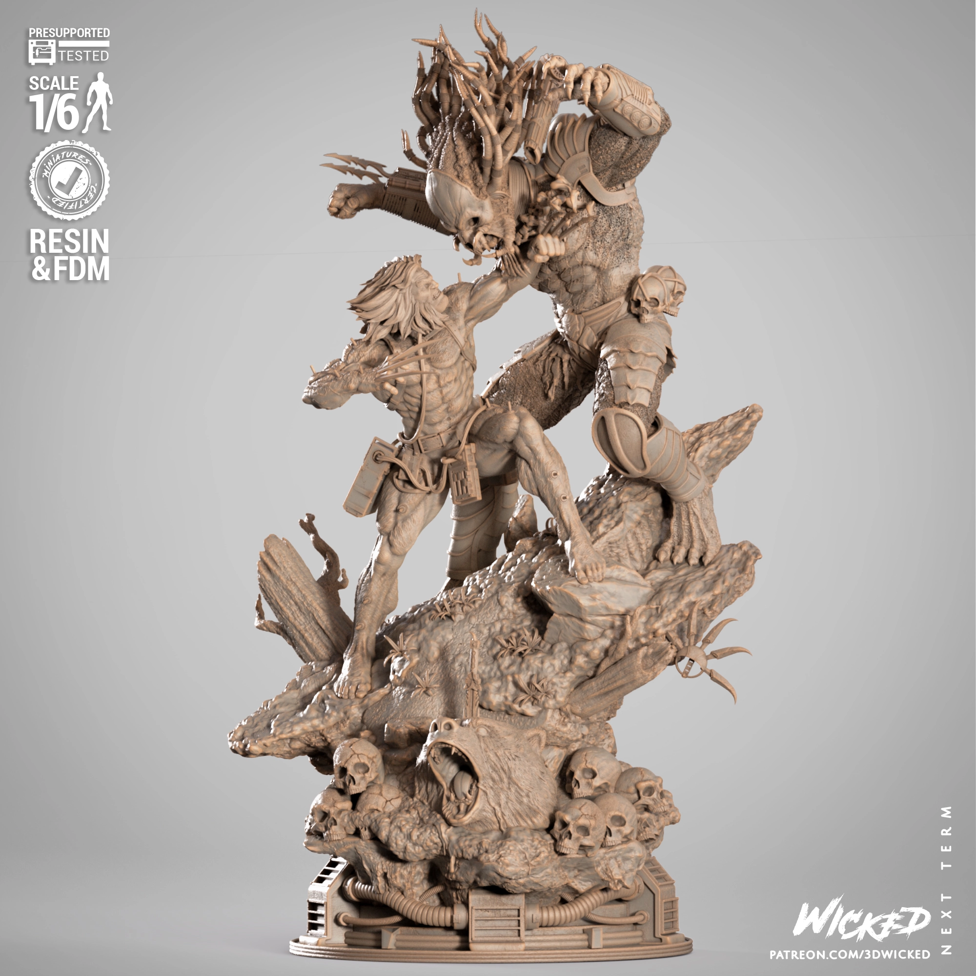 D_Weapon X VS Predator