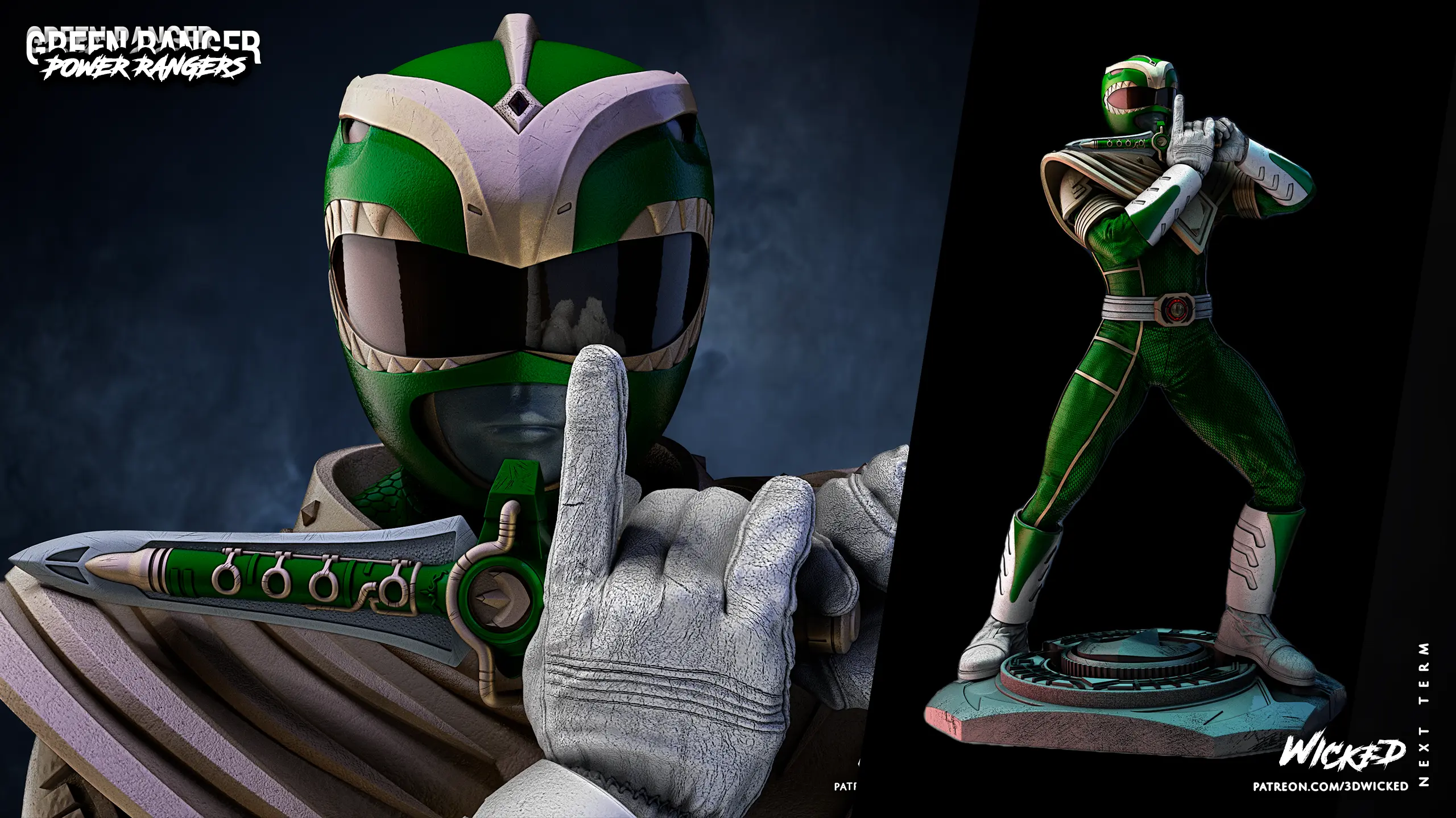 Power Ranger Green